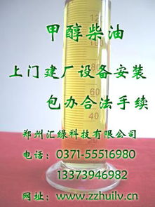 甲醇柴油技术转让 绿色能源转型的机遇与政策红利